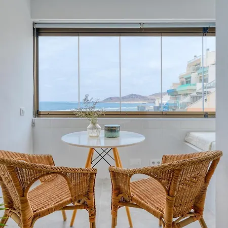 Stylish Sea View Canteras شقة *